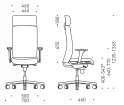 Fotel biurowy Aura STD020/120