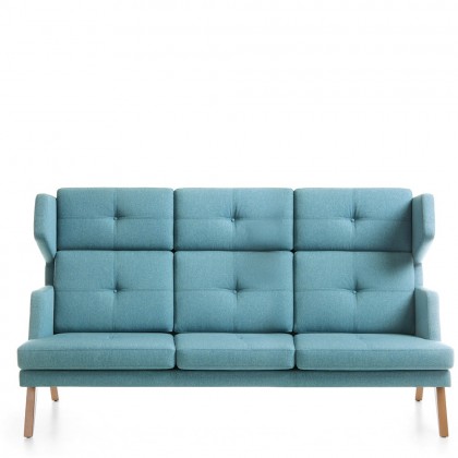 Sofa October na nogach drewnianych 32 wood | Meblicante